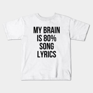 Musical design Kids T-Shirt